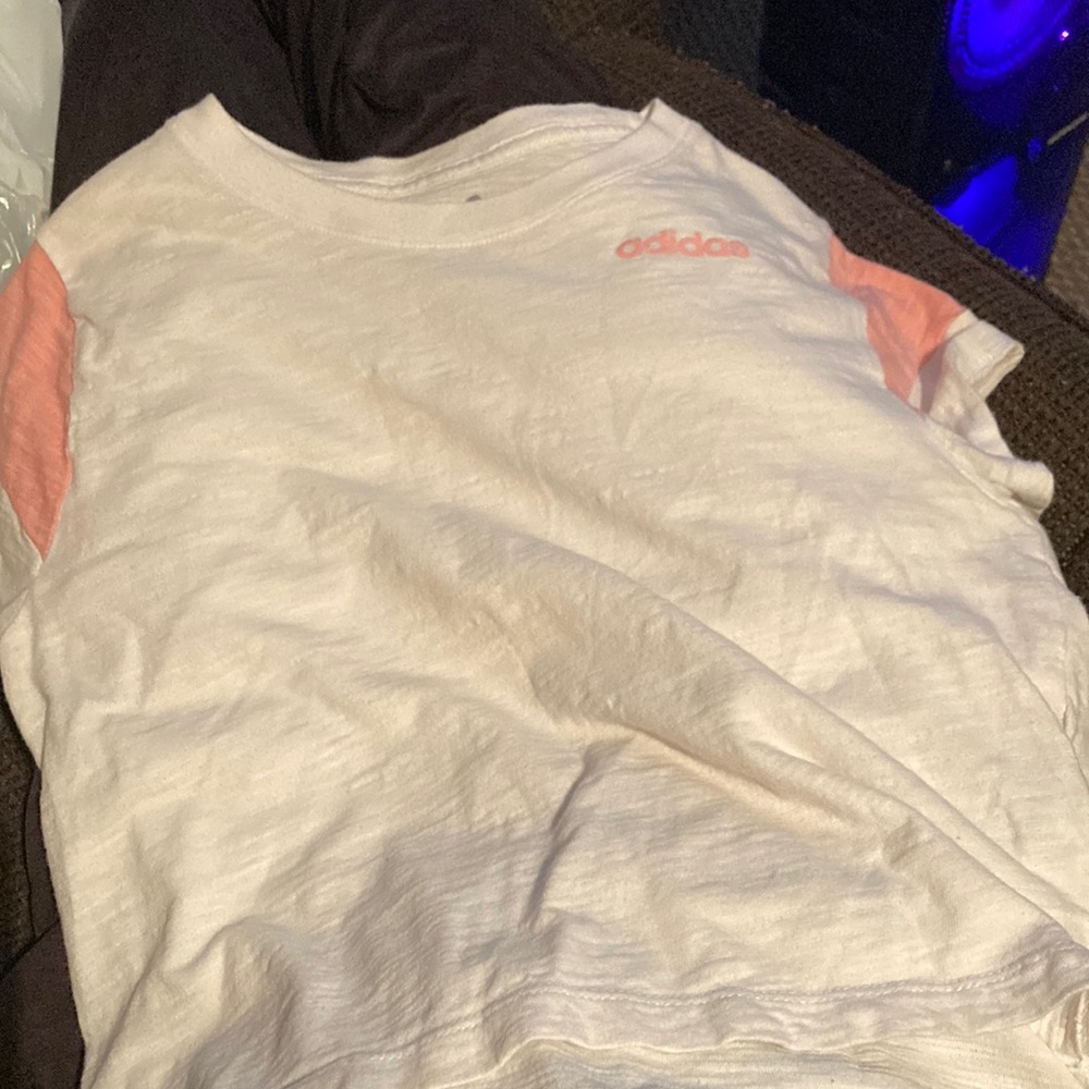 Adidas white T-shirt